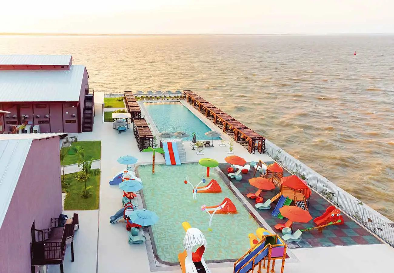 Ambiente interno do Vila Galé Collection Amazônia