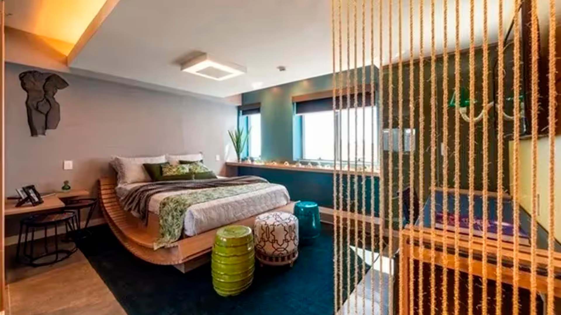 Área comum e design do Laghetto