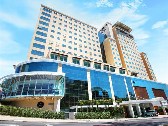 Fachada e estilo do Vitória Hotel Concept Campinas